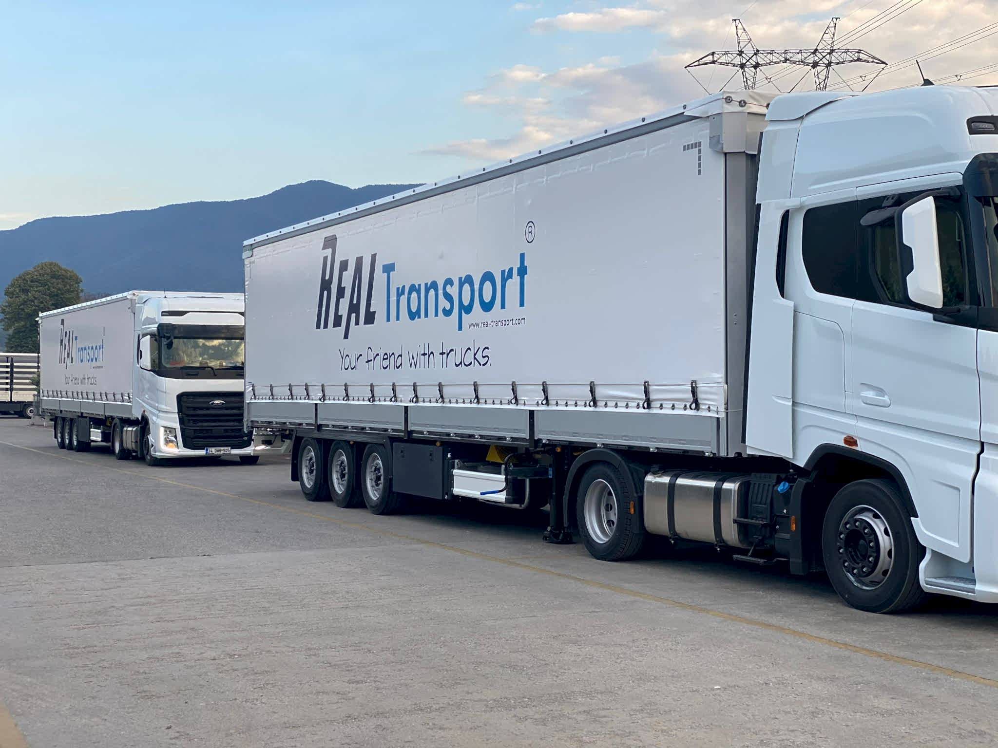 Регулярные отправления в Европу с нашим широким автопарком